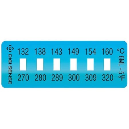 Digi-Sense Irreversible 6-Point Horizontal Te, PK 10 90308-95